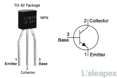 C1815 Transistor Pinout
